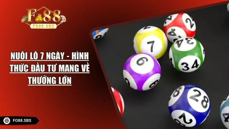 Nuôi Lô 7 Ngày - Hình Thức Đầu Tư Mang Về Thưởng Lớn