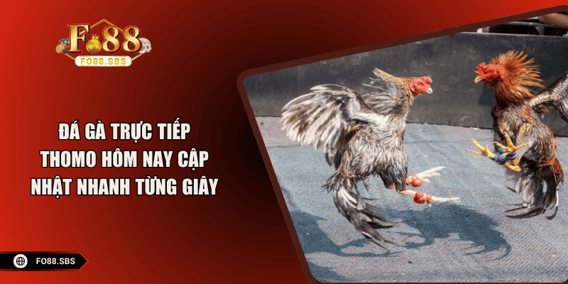 Đá Gà Trực Tiếp Thomo Hôm Nay – Cập Nhật Nhanh Từng Giây