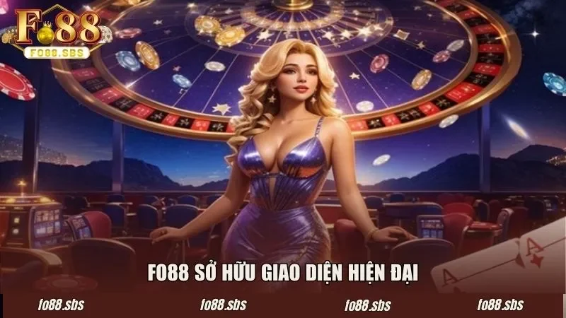 FO88 sở hữu giao diện hiện đại