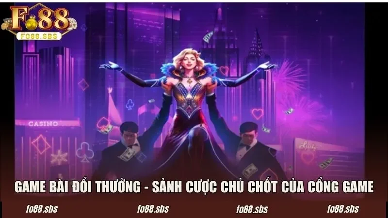 Game bài đổi thưởng - Sảnh cược chủ chốt của cổng game