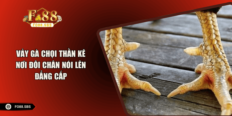 Vảy gà chọi thần kê dấu hiệu nhận diện cao thủ lặng thầm